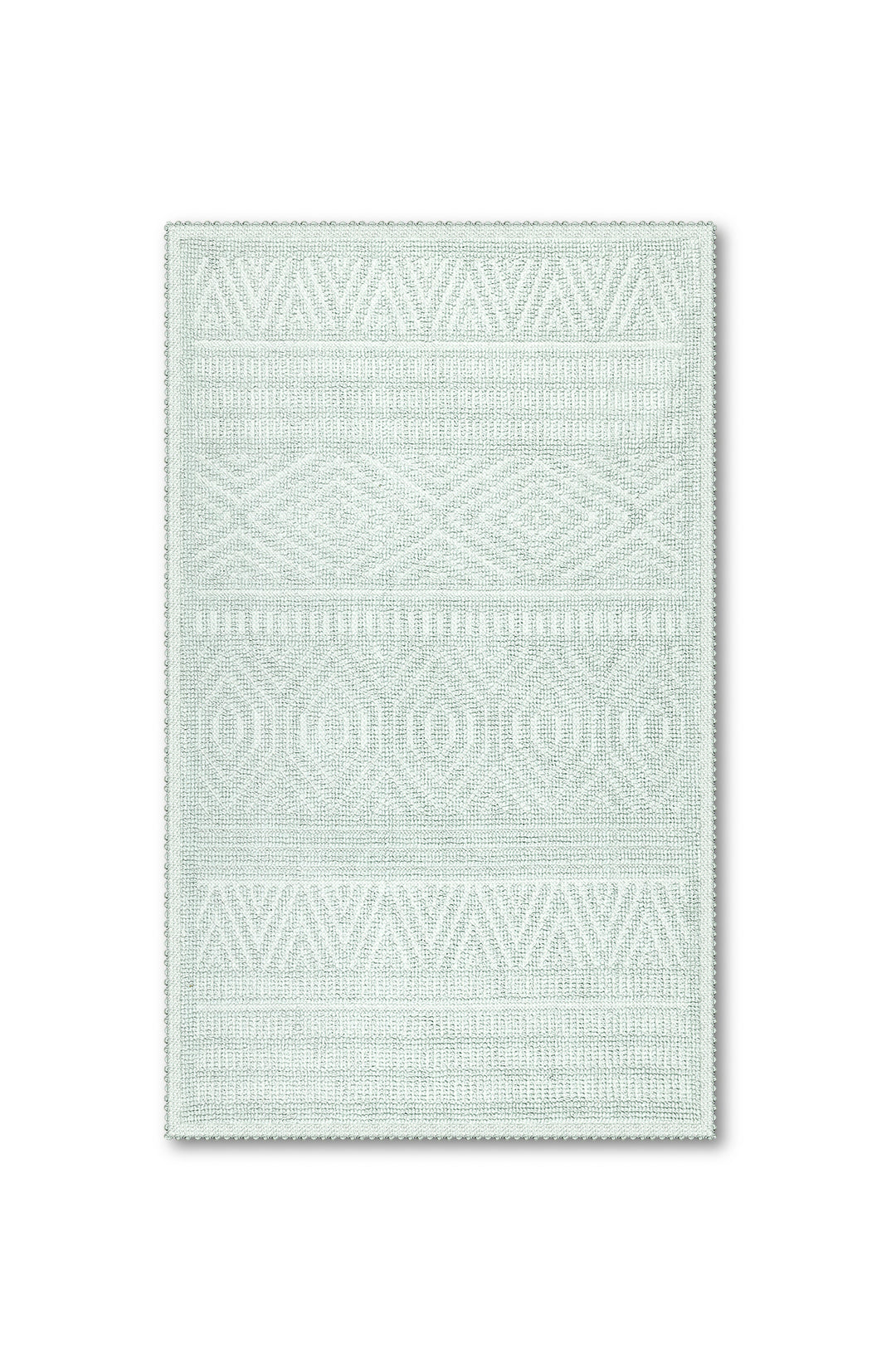 Amalfi Ultra Soft Turkish Cotton Bath Mat | 20"x32" | Quick Dry, Machine Washable | Luxury Bathroom Decor