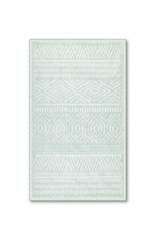 Amalfi Ultra Soft Turkish Cotton Bath Mat | 20"x32" | Quick Dry, Machine Washable | Luxury Bathroom Decor