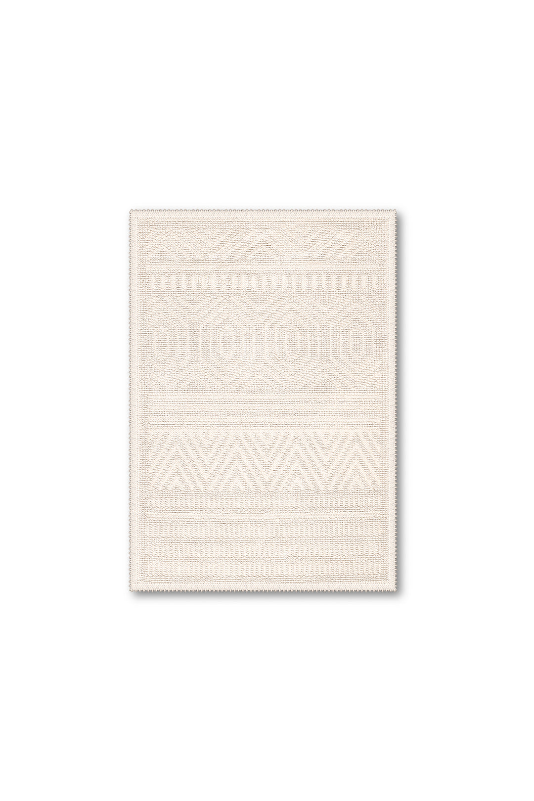 Amalfi Ultra Soft Turkish Cotton Bath Mat | 17"x23" | Quick Dry, Machine Washable | Luxury Bathroom Decor