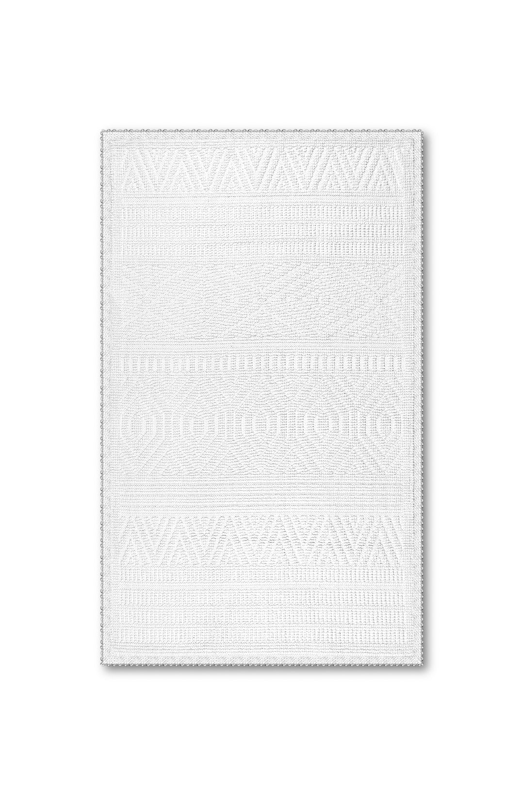 Amalfi Ultra Soft Turkish Cotton Bath Mat | 20"x32" | Quick Dry, Machine Washable | Luxury Bathroom Decor