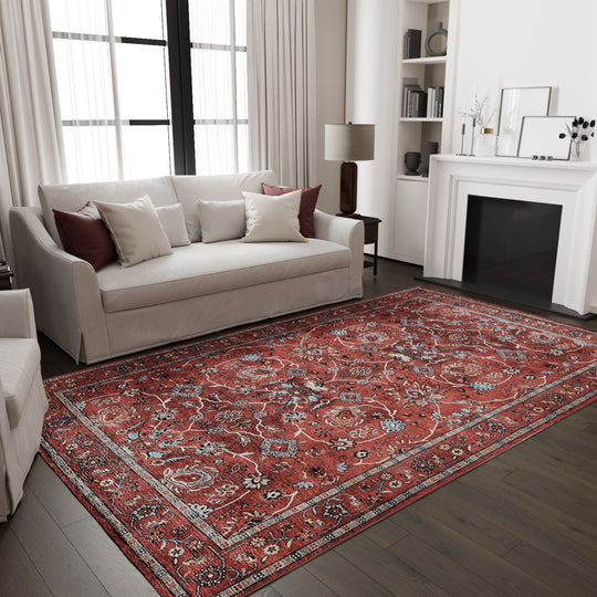 Cappadocia Turkish Chenille Rug & Carpet | multicolored | Quick Dry, Machine Washable | Luxury Bathroom Decor