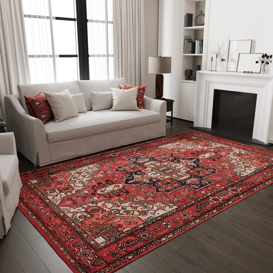 Cave Turkish Chenille Rug & Carpet | multicolored | Quick Dry, Machine Washable | Luxury Bathroom Decor