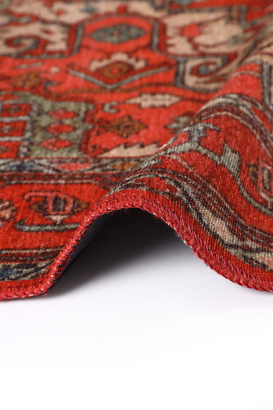 Cave Turkish Chenille Rug & Carpet | multicolored | Quick Dry, Machine Washable | Luxury Bathroom Decor