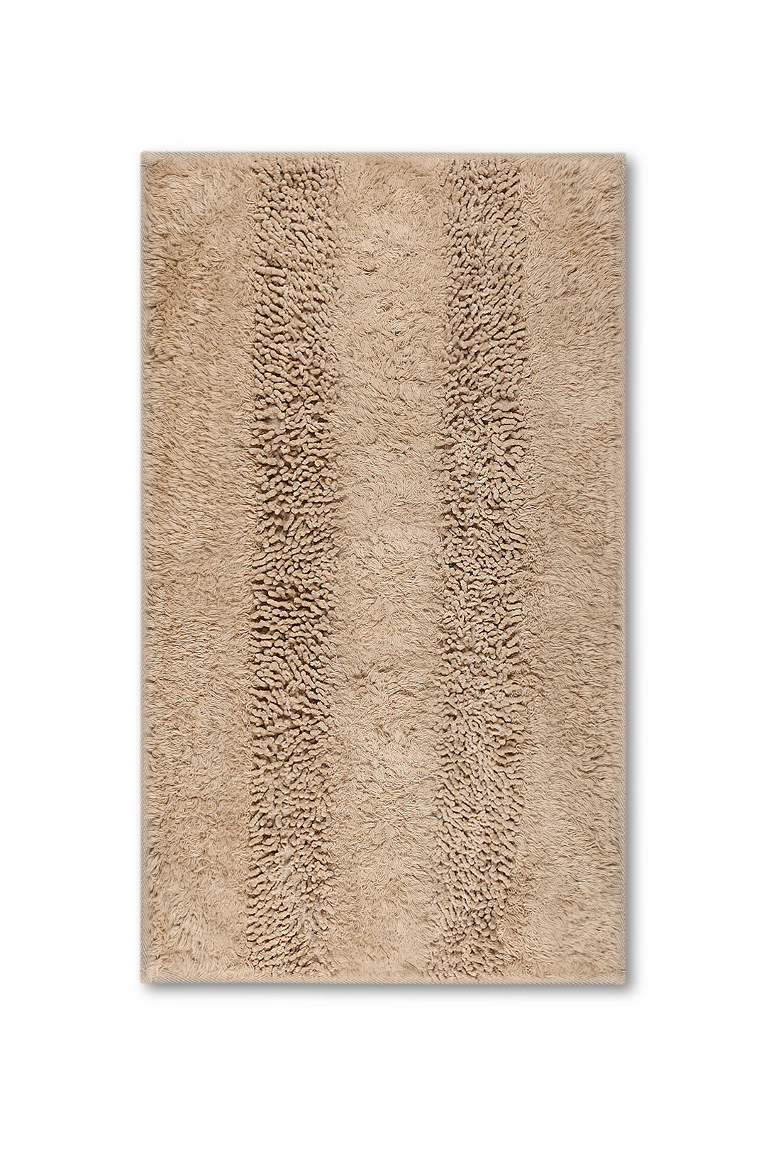 Groove Tufted Ultra Soft Turkish Cotton Bath Mat | 20"x32"| Quick Dry, Machine Washable | Luxury Bathroom Decor