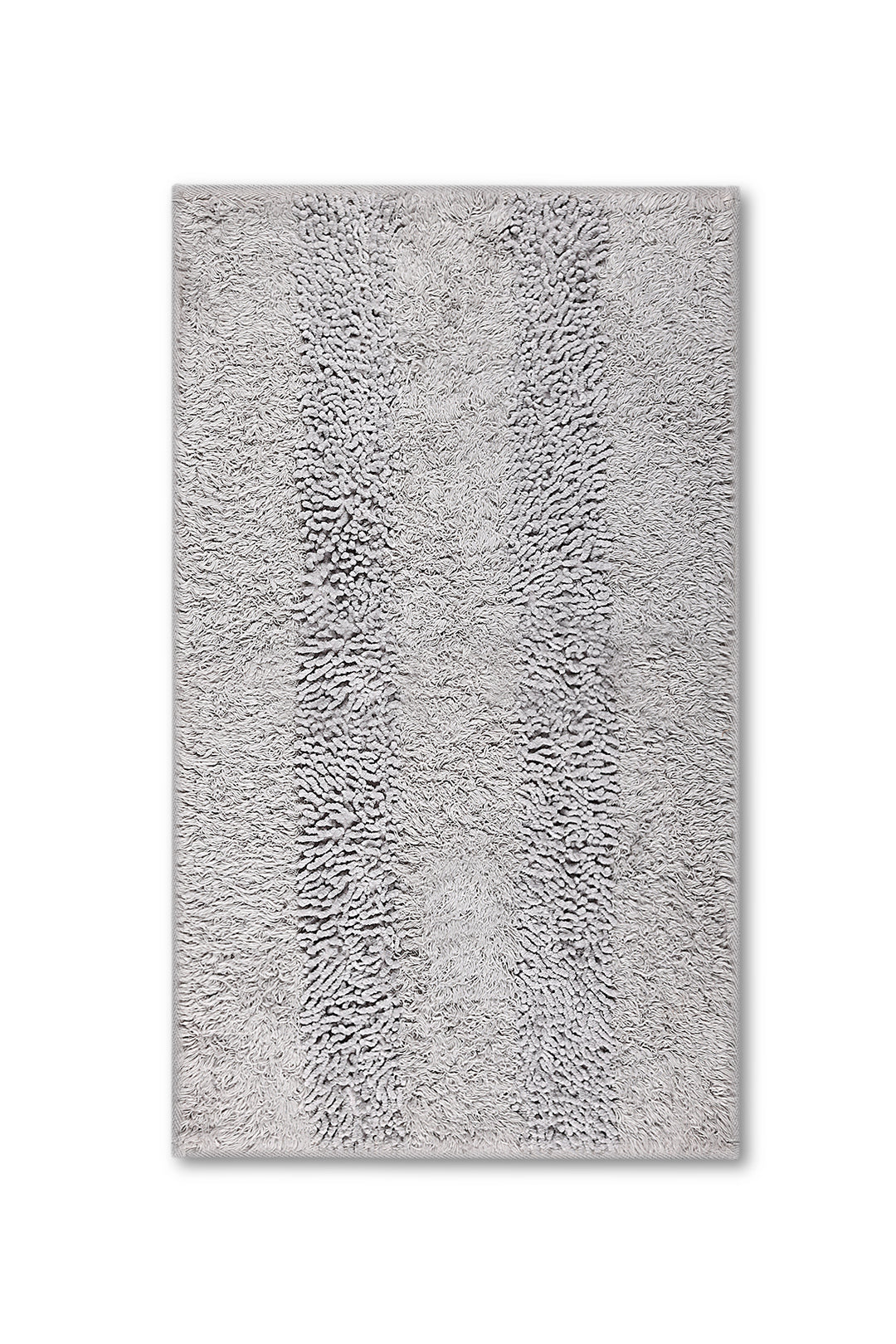 Groove Tufted Ultra Soft Turkish Cotton Bath Mat | 20"x32"| Quick Dry, Machine Washable | Luxury Bathroom Decor
