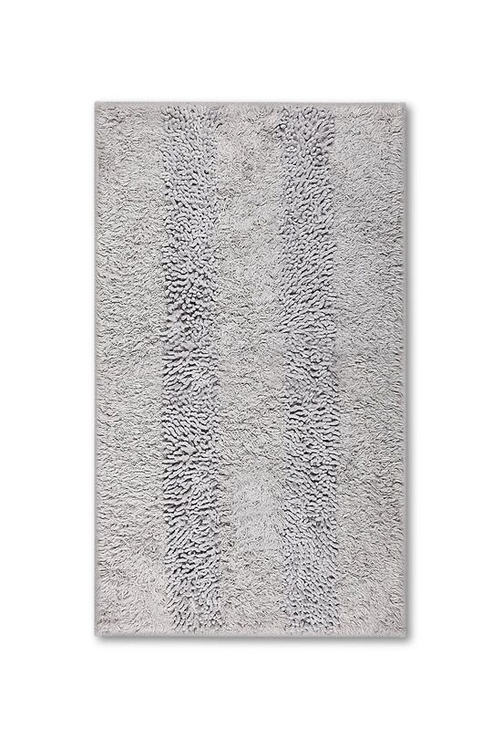 Groove Tufted Ultra Soft Turkish Cotton Bath Mat | 20"x32"| Quick Dry, Machine Washable | Luxury Bathroom Decor