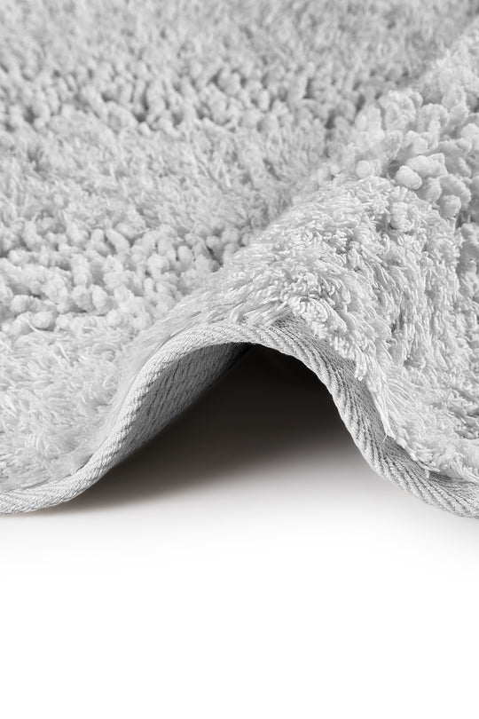 Groove Tufted Ultra Soft Turkish Cotton Bath Mat | 20"x32"| Quick Dry, Machine Washable | Luxury Bathroom Decor