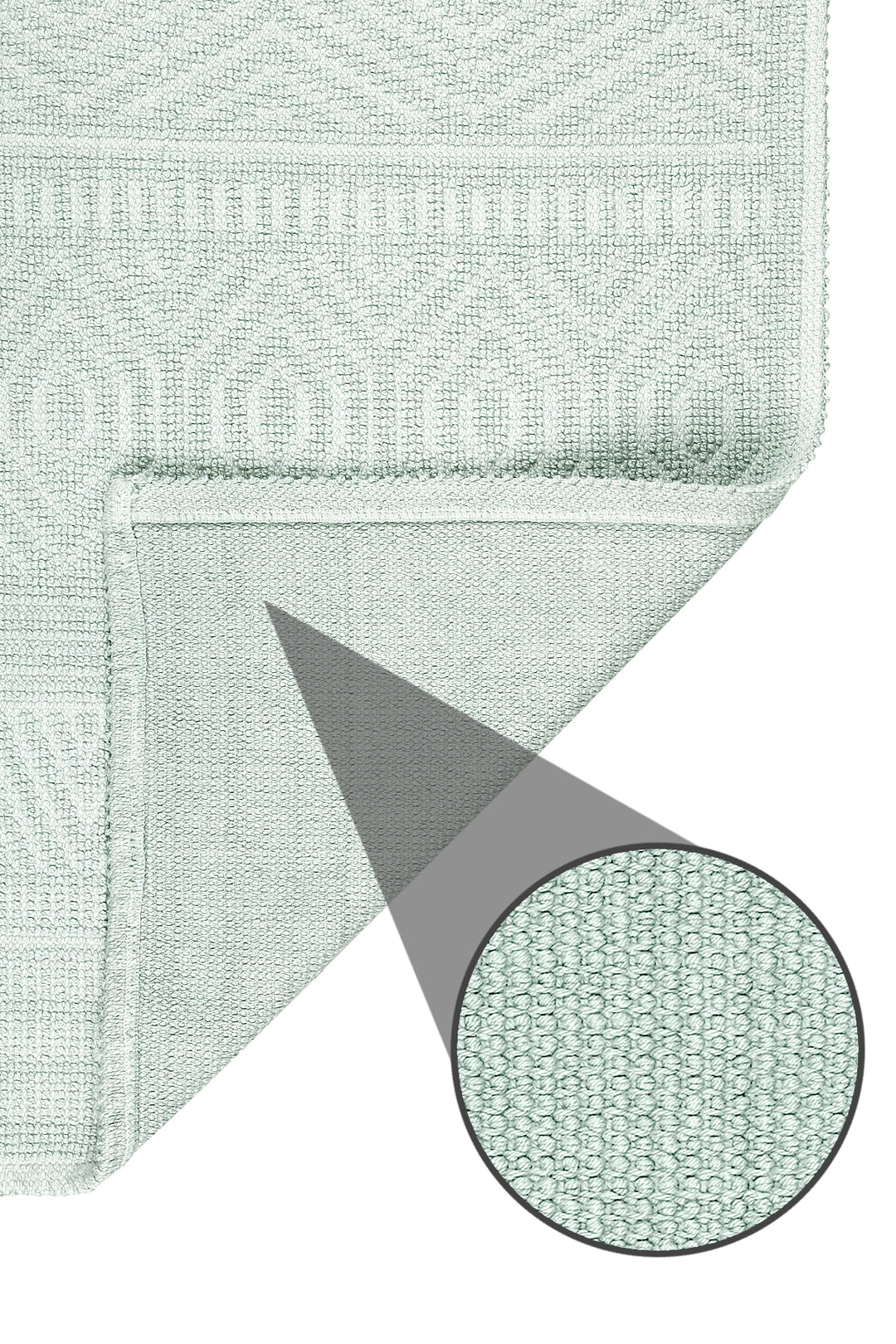 Amalfi Ultra Soft Turkish Cotton Bath Mat & Rug Set | 20"x32"+17"x23" | Quick Dry, Machine Washable | Luxury Bathroom Decor