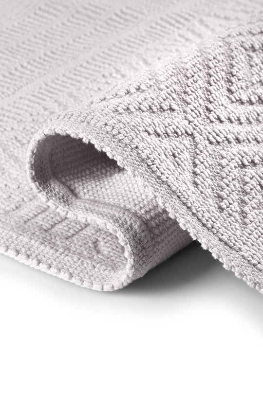 Amalfi Ultra Soft Turkish Cotton Bath Mat & Rug Set | 20"x32"+17"x23" | Quick Dry, Machine Washable | Luxury Bathroom Decor