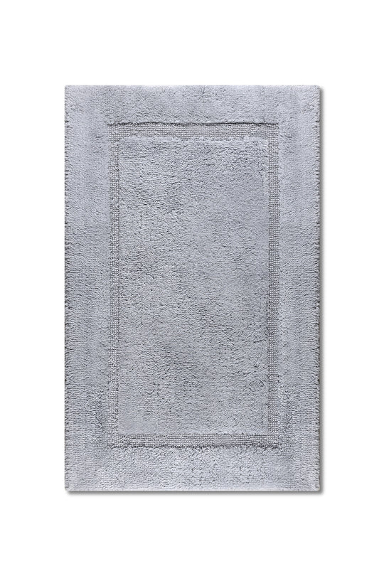 Santorini Ultra Soft Turkish Cotton Bath Mat | 20"x32"| Quick Dry, Machine Washable | Luxury Bathroom Decor