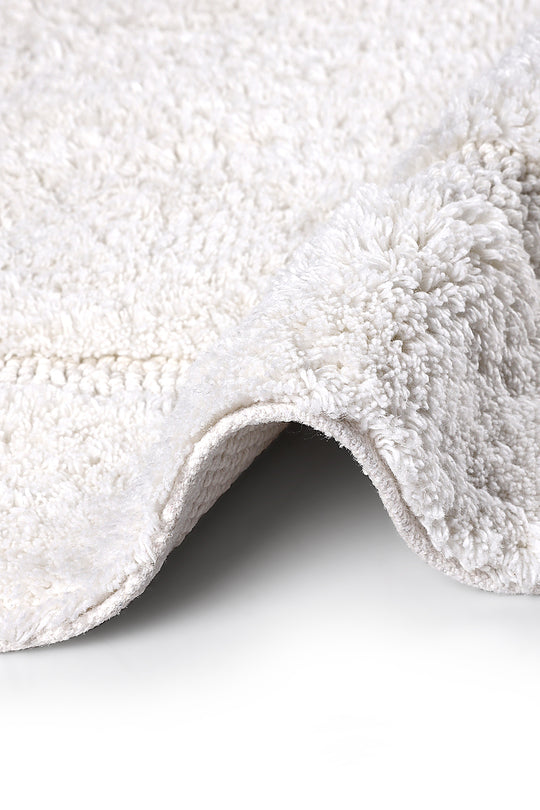 Santorini Ultra Soft Turkish Cotton Bath Mat | 20"x32"| Quick Dry, Machine Washable | Luxury Bathroom Decor