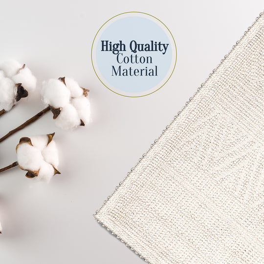 Amalfi Ultra Soft Turkish Cotton Bath Mat | 20"x32" | Quick Dry, Machine Washable | Luxury Bathroom Decor