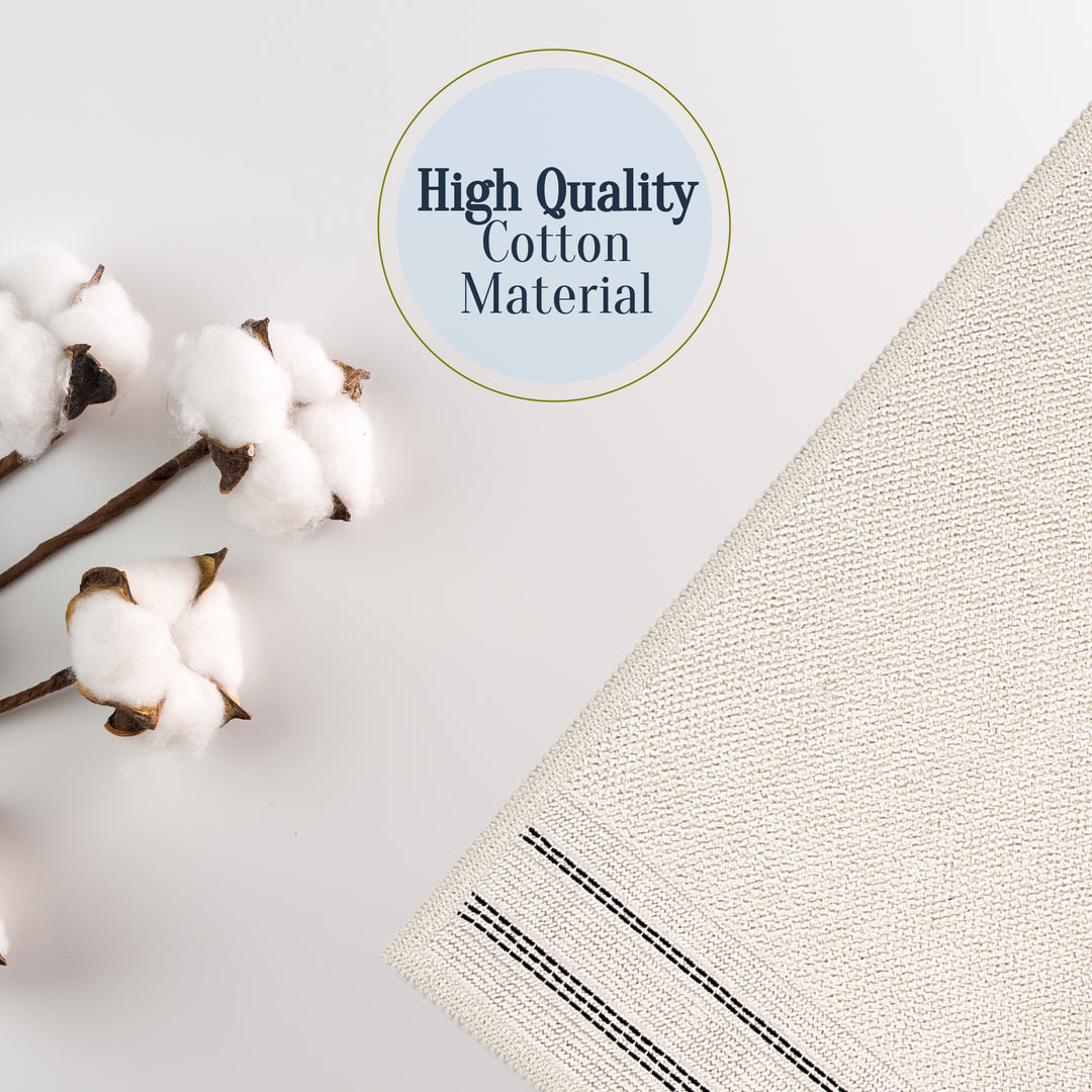 Porto Ultra Soft Turkish Cotton Bath Mat | 20"x32" | Ecru | Quick Dry, Machine Washable | Luxury Bathroom Decor