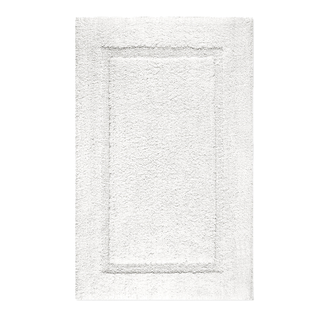 Santorini Ultra Soft Turkish Cotton Bath Mat | 20"x32"| Quick Dry, Machine Washable | Luxury Bathroom Decor